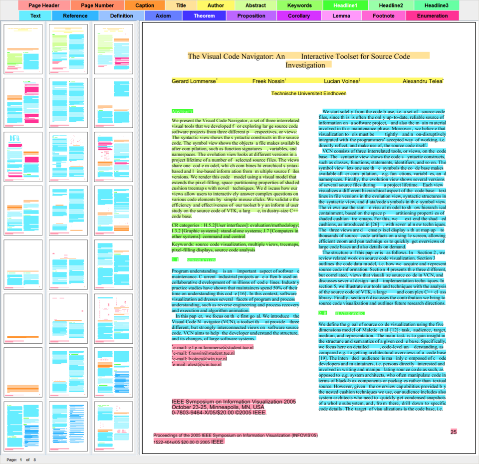 document analysis essay structure